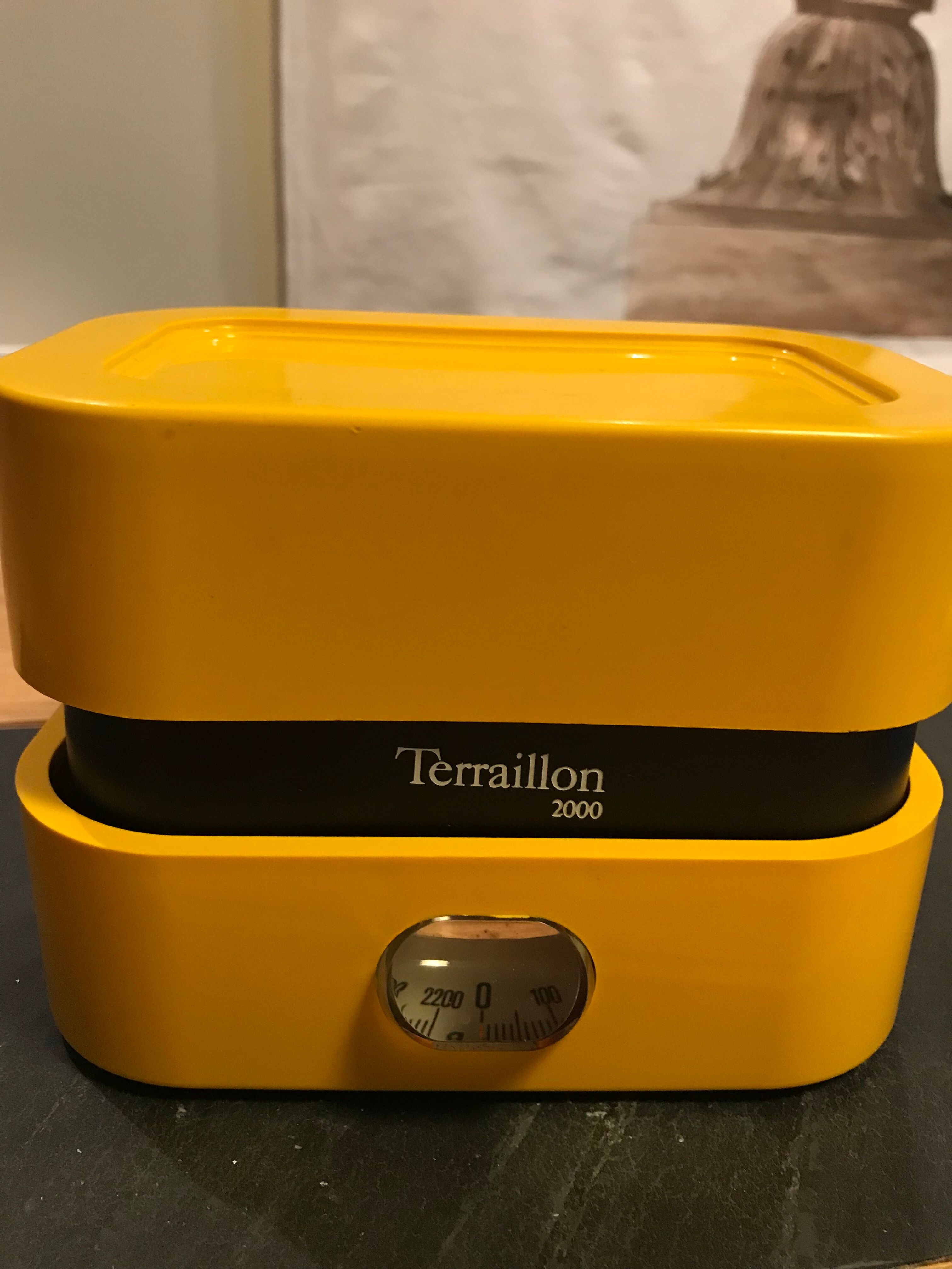 Balance Terraillon 2000 yellow orange