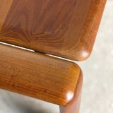 Square wooden coffee table