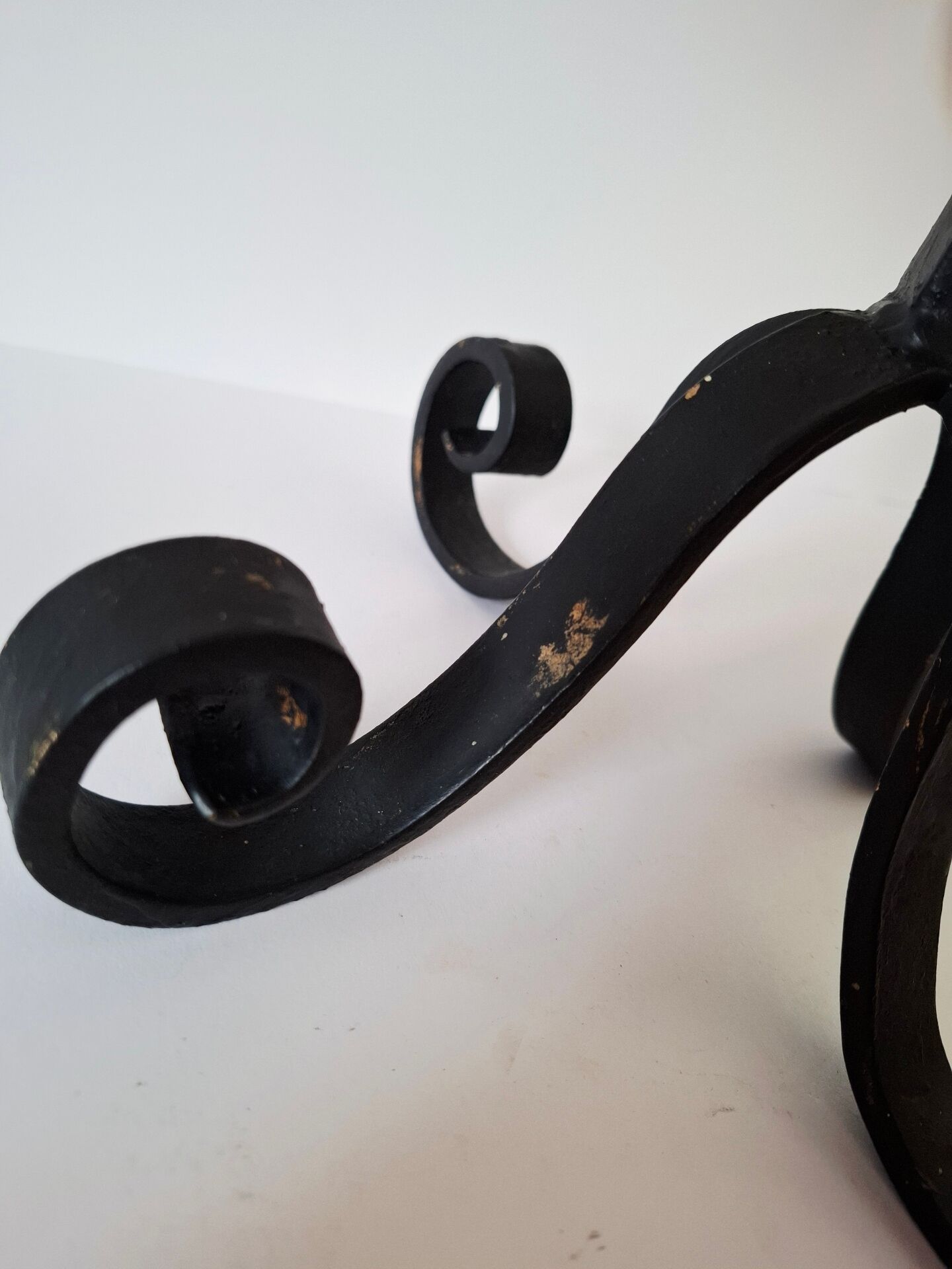 Vintage wrought iron chandelier