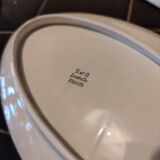 2 raviers en porcelaine roses par kg lunéville