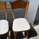 4 chaises bistrot vintage restaurées