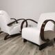 Armchairs by Jindrich Halabala, 1940s