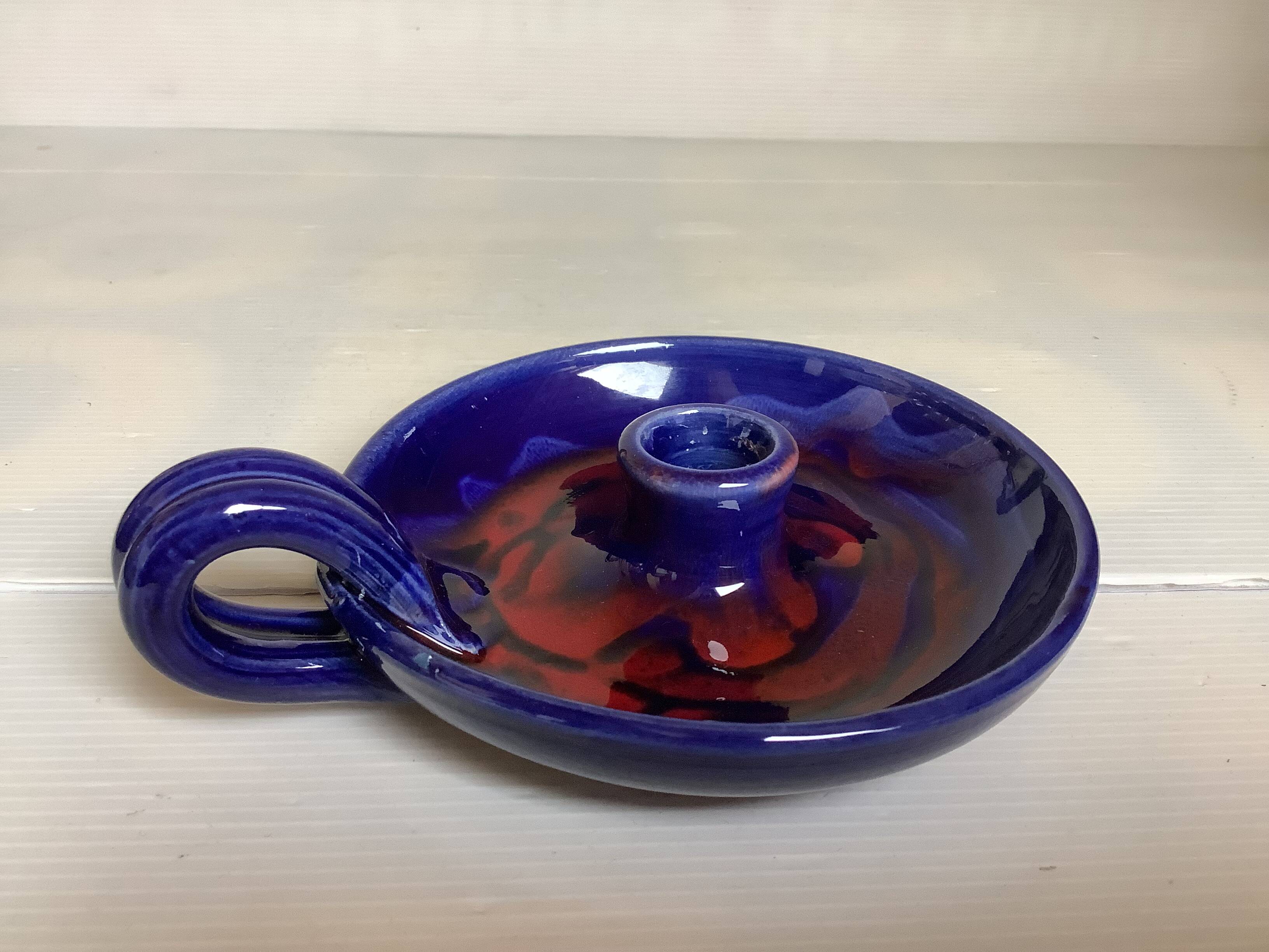 Cave rat candlestick by Giovanni Poggi from San Giorgio Albisola.