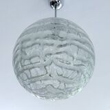 Large Vintage Murano Glass Pendant Light