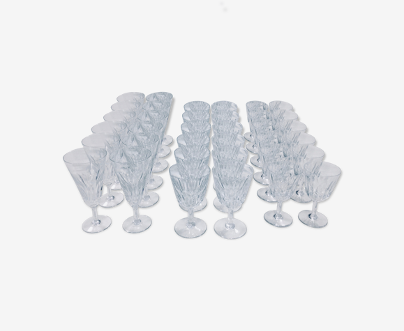 Service de verre modèle casino Baccarat
