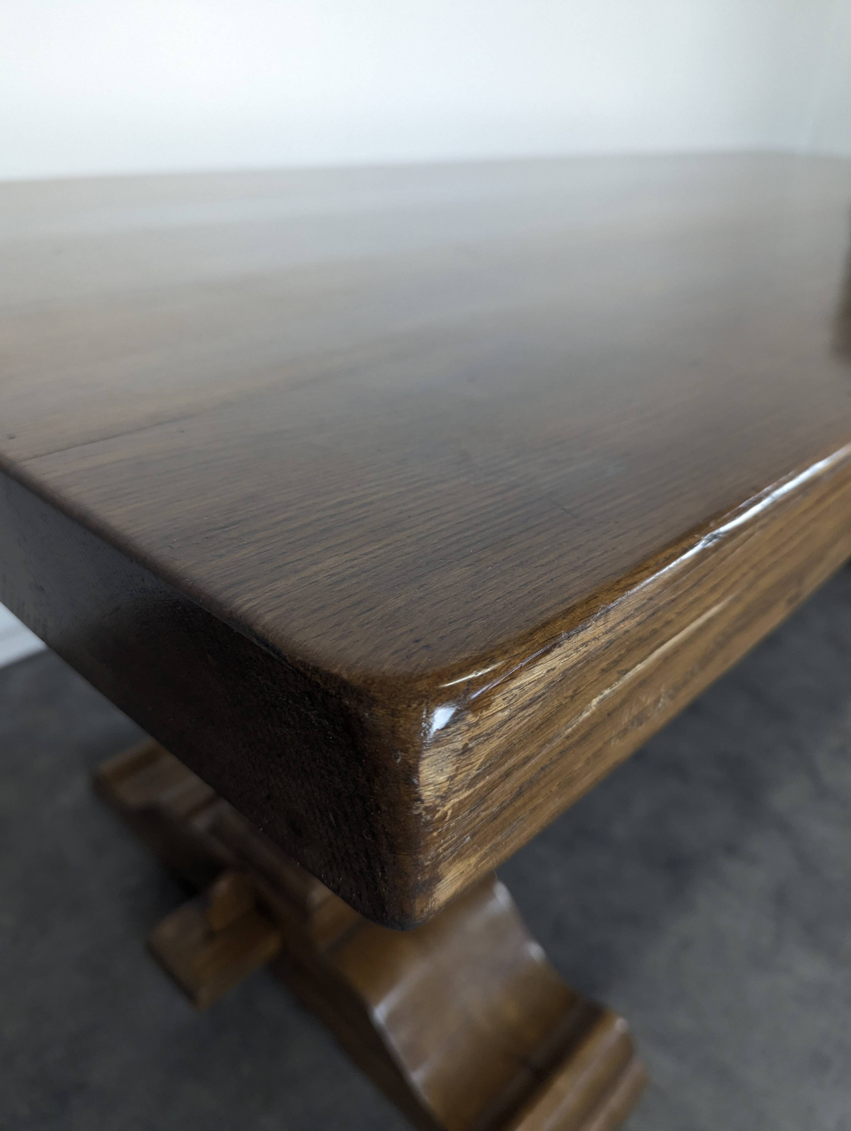 Monastery table in solid oak