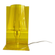 Lampe de table en acrylique jaune Kartell Take conçue par Ferruccio Laviani, Vintage