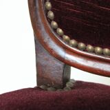 Paire de fauteuils cabriolet