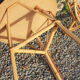 Vintage set for children in rattan
