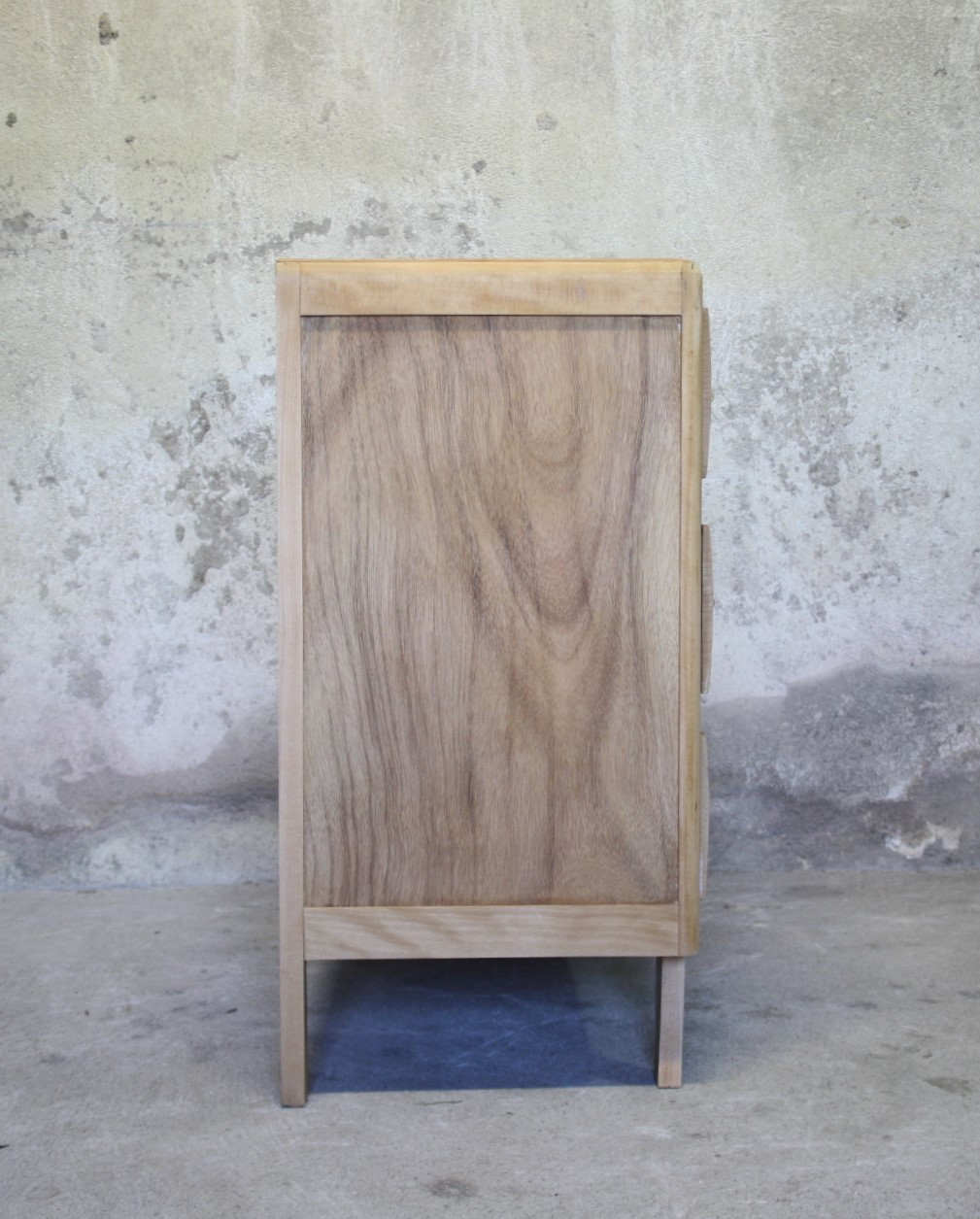 Commode vintage bois brut