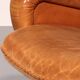 Vintage de Sede S 231 Leather armchair & ottoman, Switzerland 1960s