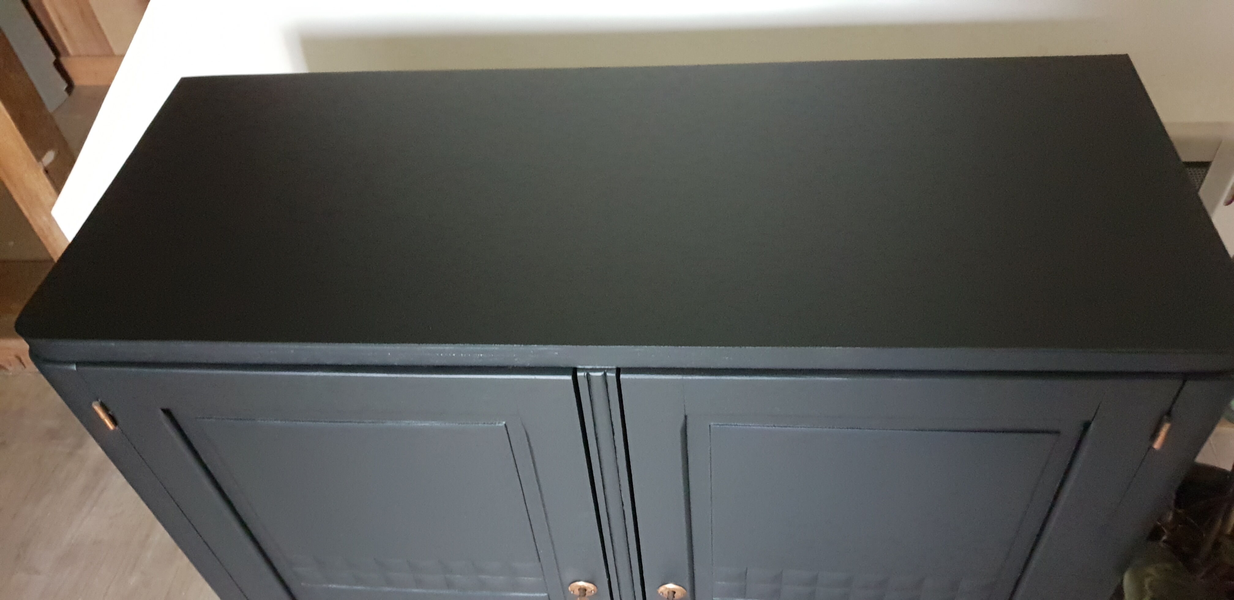 Black art deco buffet