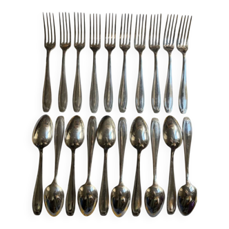Silver-plated cutlery