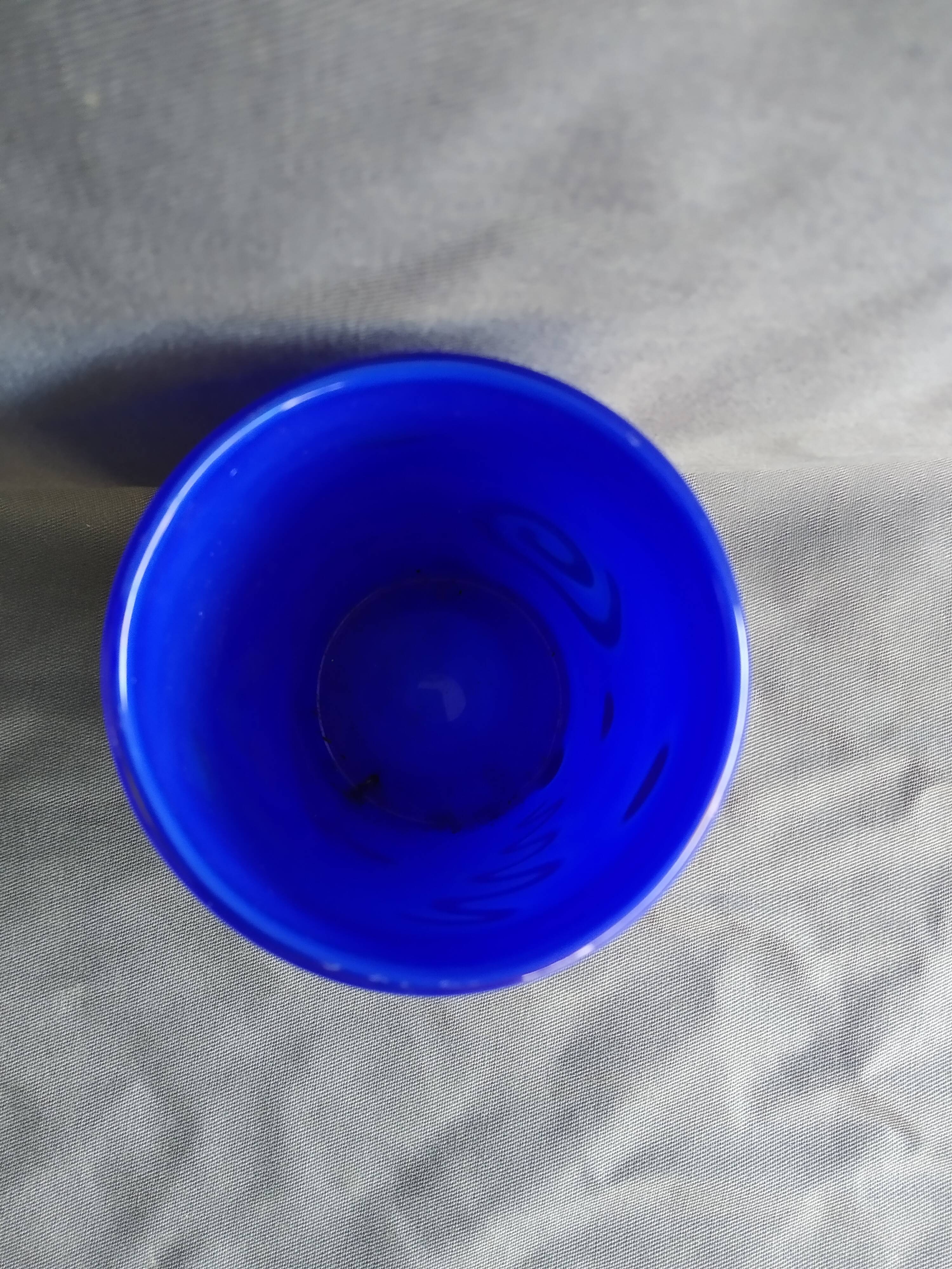 signed 80s murano glass vase