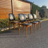 Set of 6 Baumann Pegasus chairs