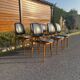 Set of 6 Baumann Pegasus chairs