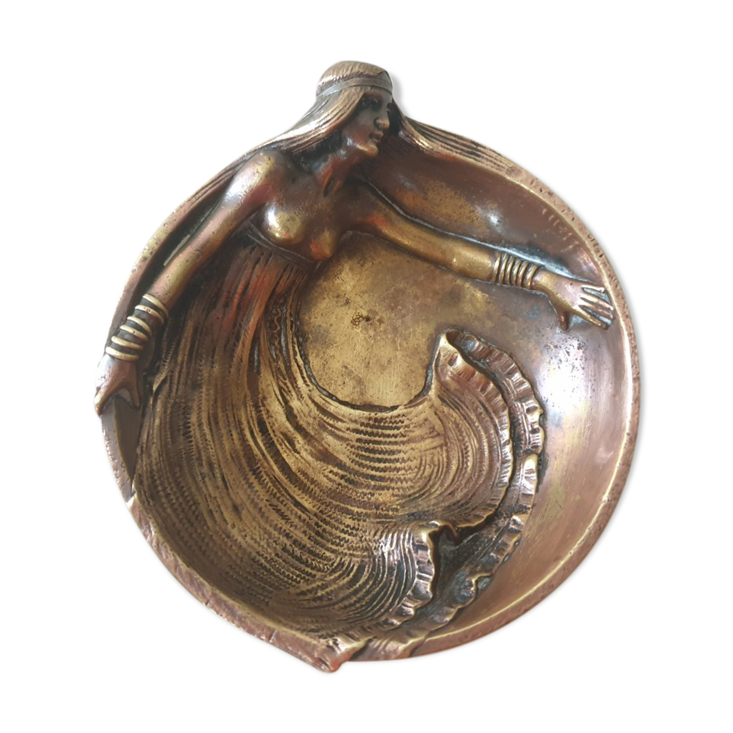 Empty art deco pocket