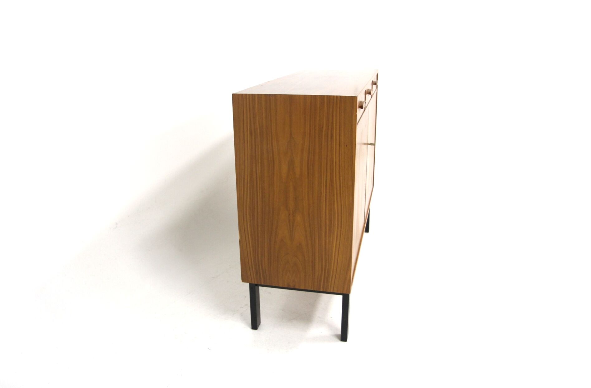 Scandinavian walnut chest of drawers, Sweden, 1960