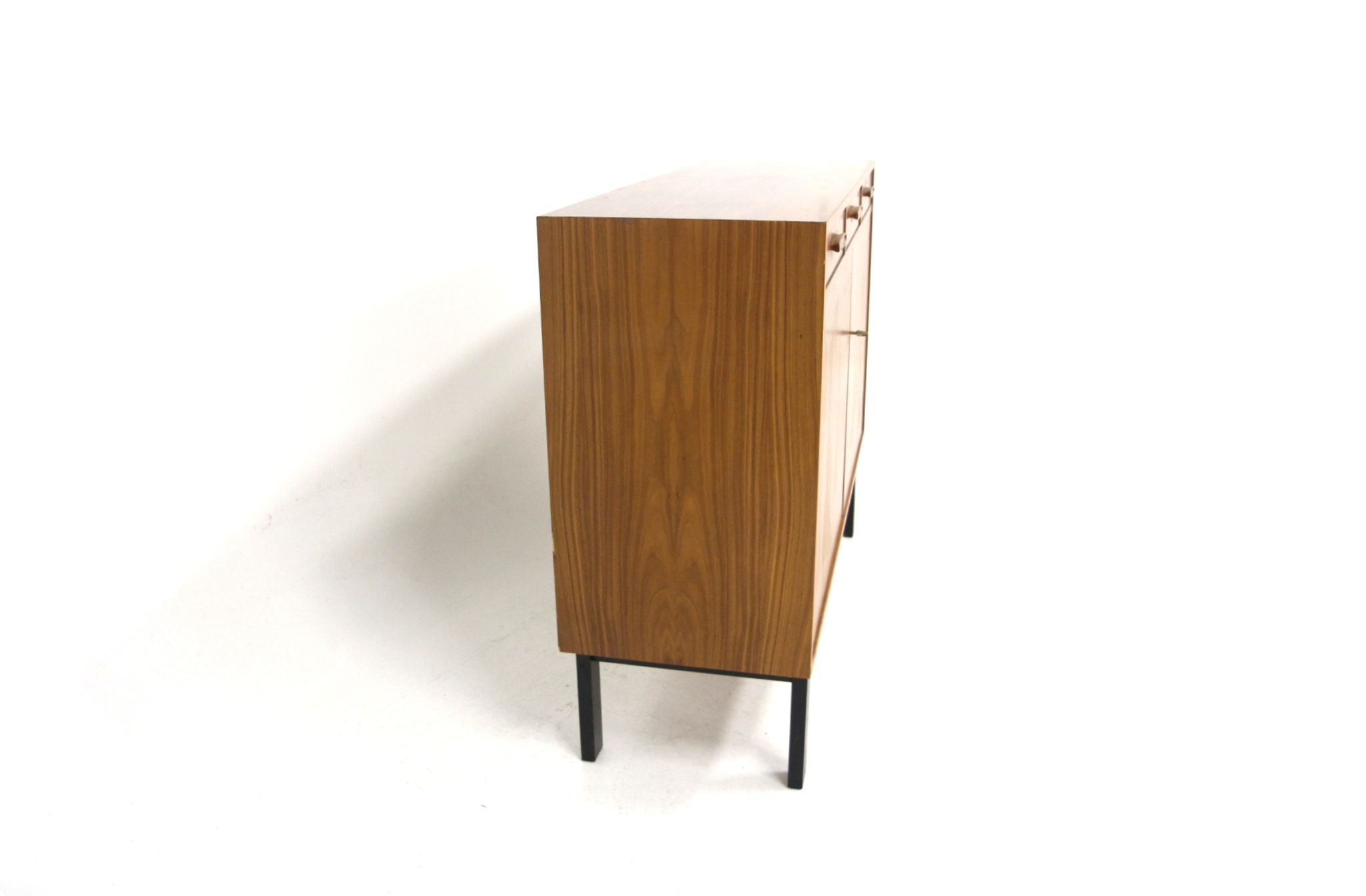 Scandinavian walnut chest of drawers, Sweden, 1960
