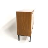 Scandinavian walnut chest of drawers, Sweden, 1960