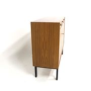 Scandinavian walnut chest of drawers, Sweden, 1960