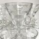 Old foot glass