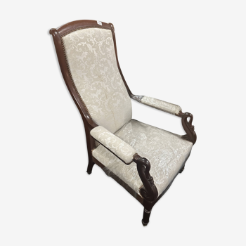 Fauteuil en acajou