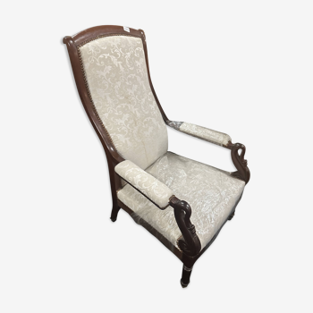 Mahogany armchair