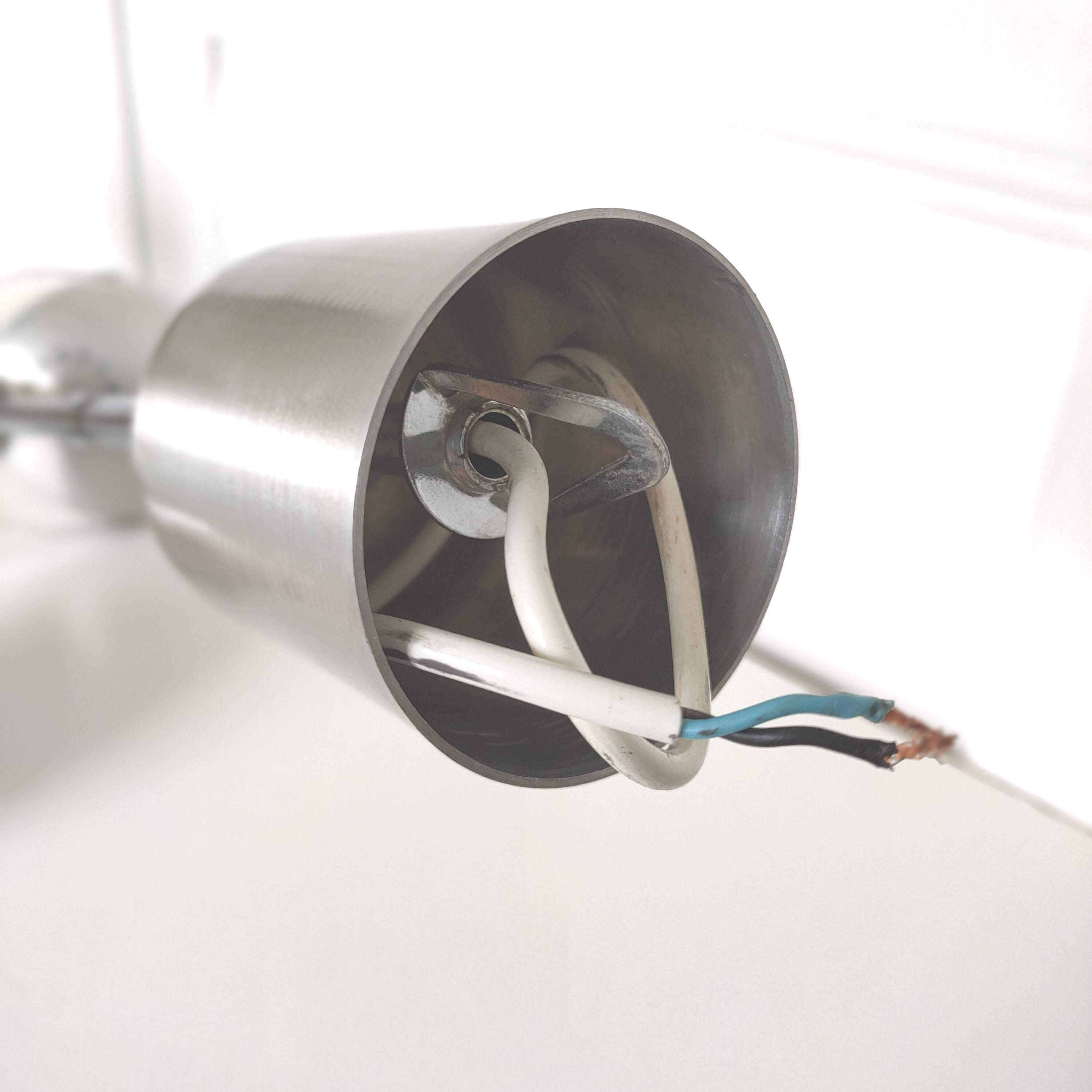 Eyeball suspension 3 lights 70s space age