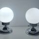 Pair of bedside lamps