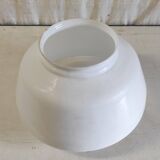 XL opaline globe lampshade, Bauhaus design - early 20th century