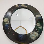 Vintage hand-painted mirror