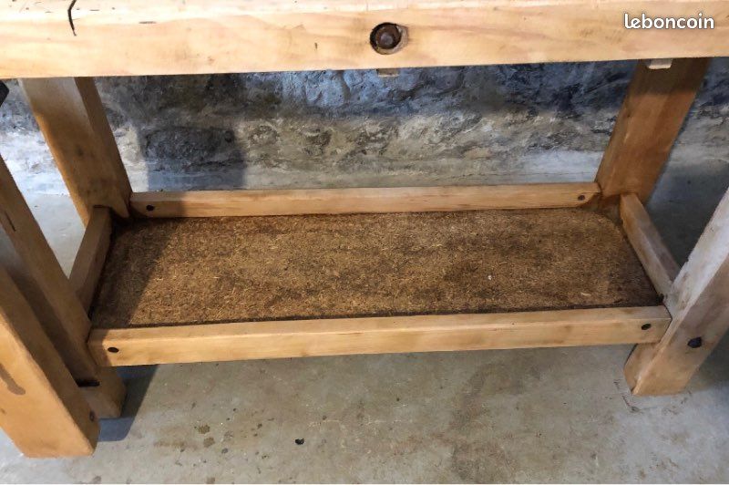 Established old wood carpenter