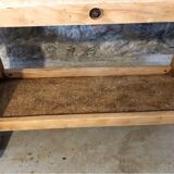 Established old wood carpenter