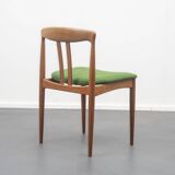 Chaise danois Bramin, teck, refait à neuf