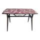 Table à manger italienne vintage du milieu du 20ème siècle