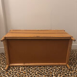 Rattan bank safe, 1950s