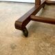 Valet de chambre on dark wood wheels