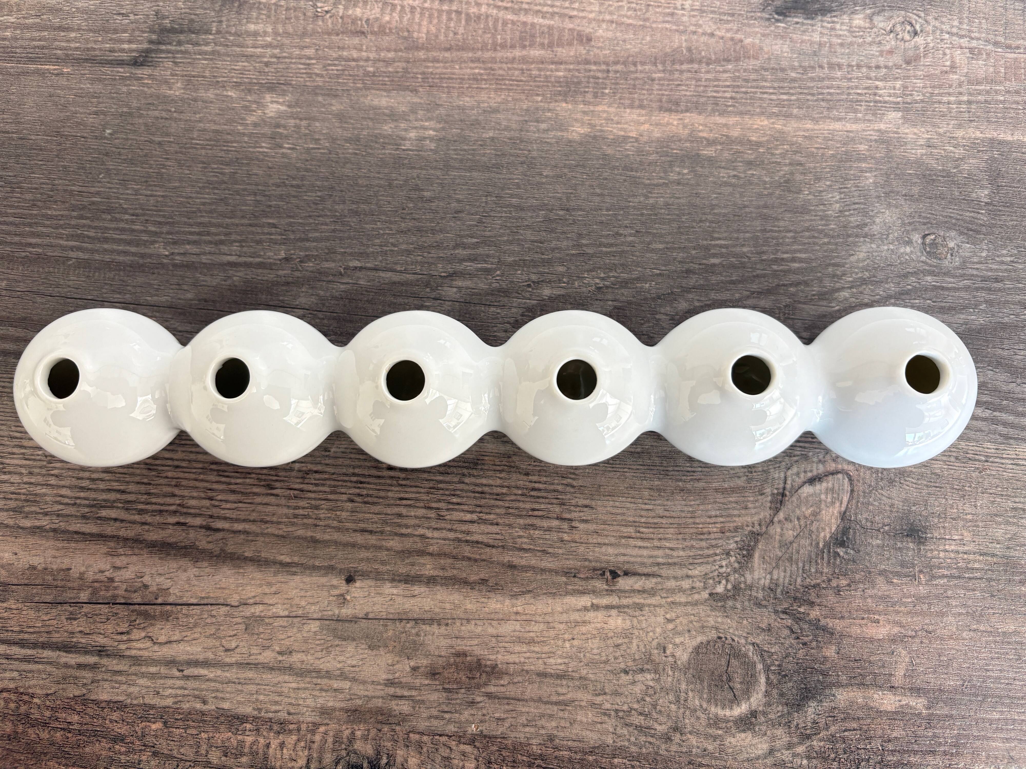 Serax designer vase in white earthenware