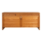 Enfilade en orme r08, pierre chapo, 1960s
