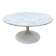 Table basse ronde en marbre vintage