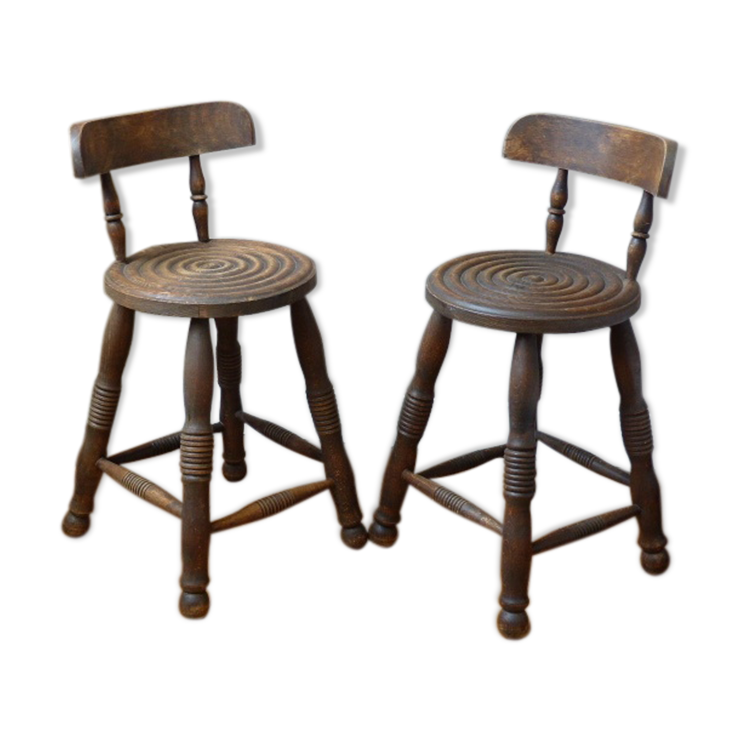 Children's chairs wooden gross 50s