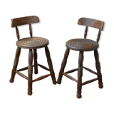 Children's chairs wooden gross 50s