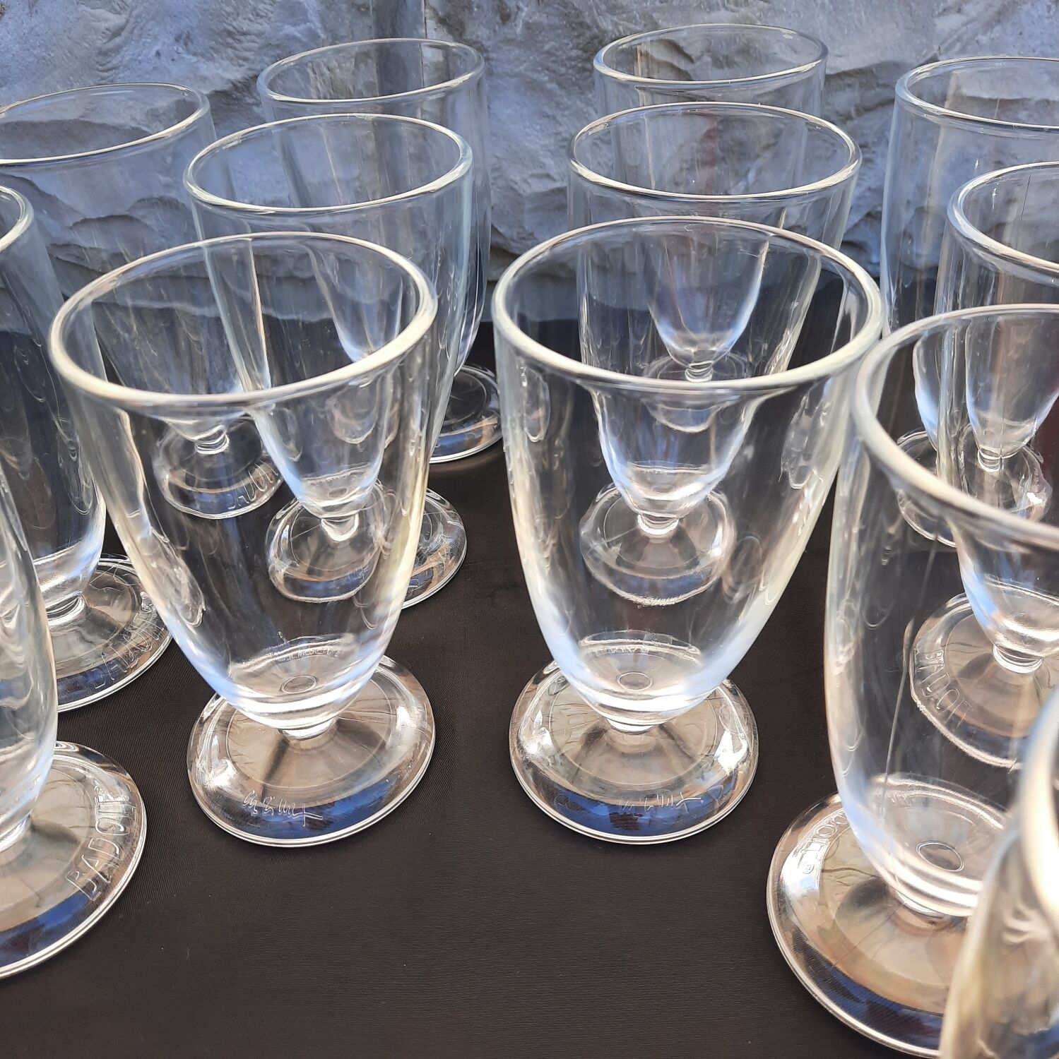 14 asymmetrical lenses by Christophe Pillet for Badoit