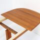 Table à manger extensible ovale vintage Gudme danoise en teck massif des années 1960
