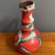 Red fat lava vase by Jopeko model 7201-21