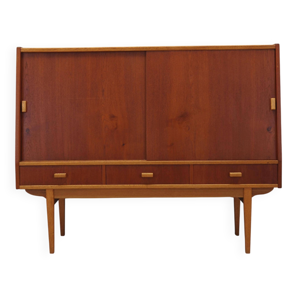Enfilade en teck, design danois, années 1960, production : Danemark