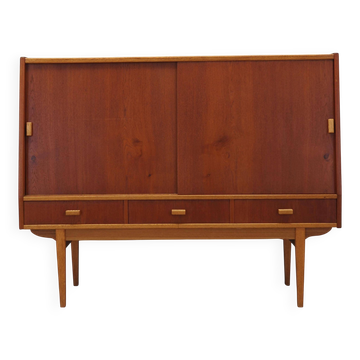 Enfilade en teck, design danois, années 1960, production : Danemark