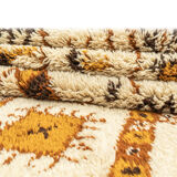 1960s berber carpet, 260 x 367