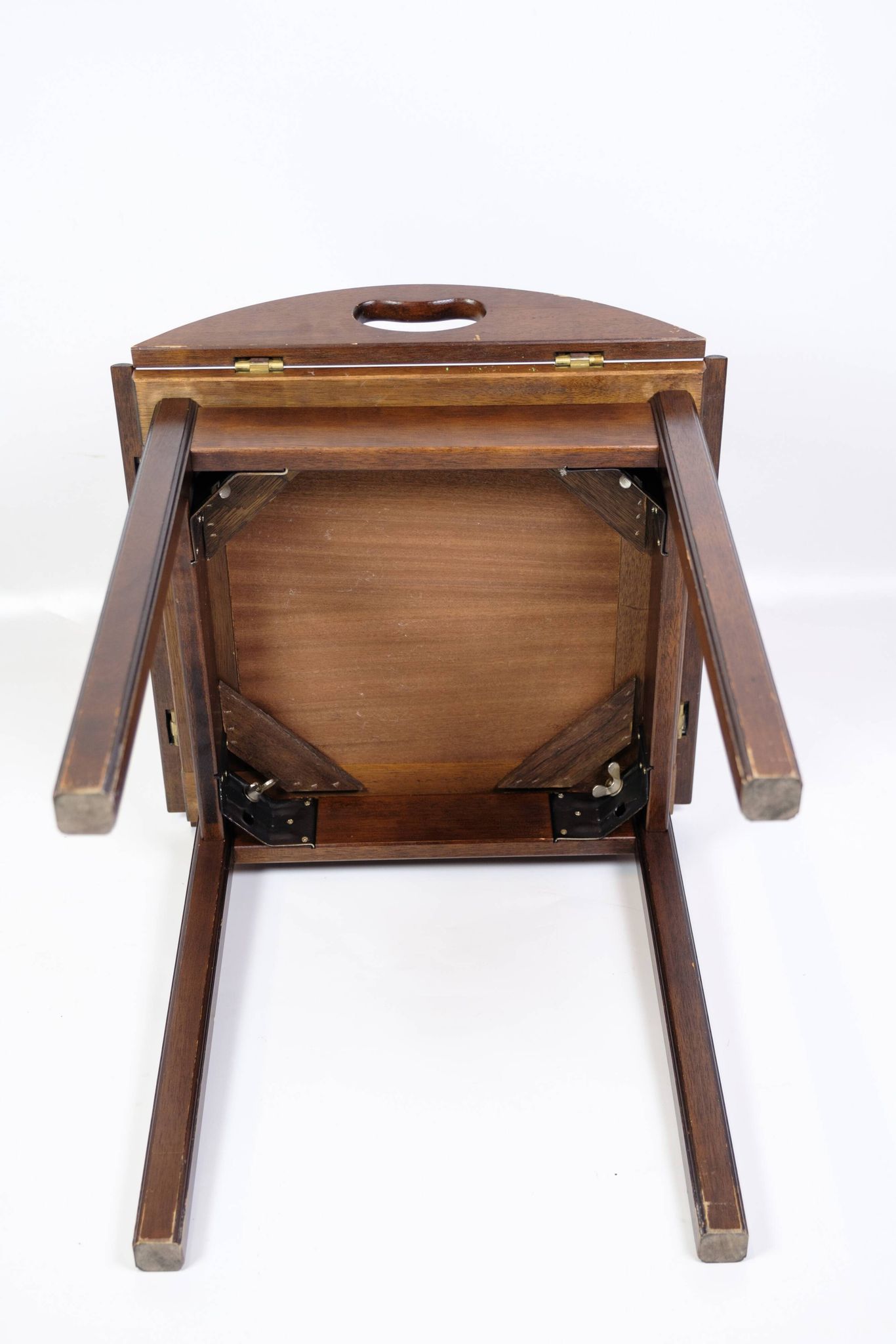 Table de majordome en acajou des années 1960
